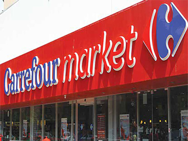 insegna Carrefour Market