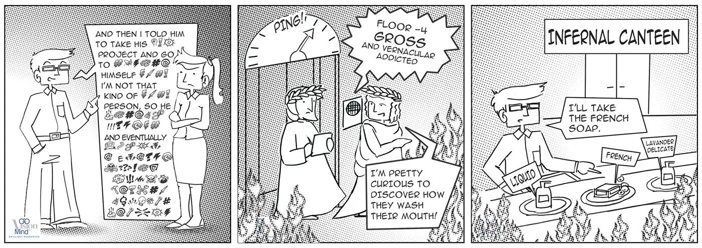 comic The gross - Dante Alighieri, Hell
