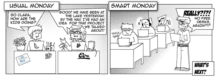 comic Smart work