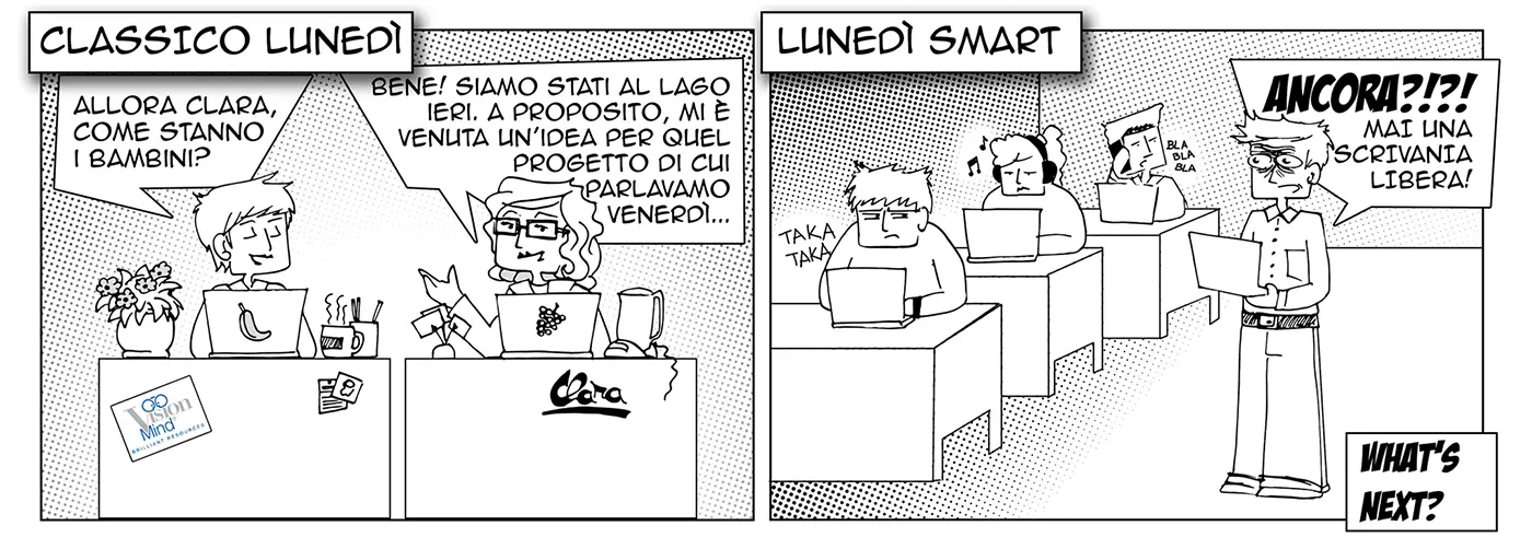 vignetta Smart work