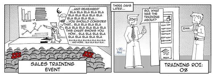 comic Sales training course