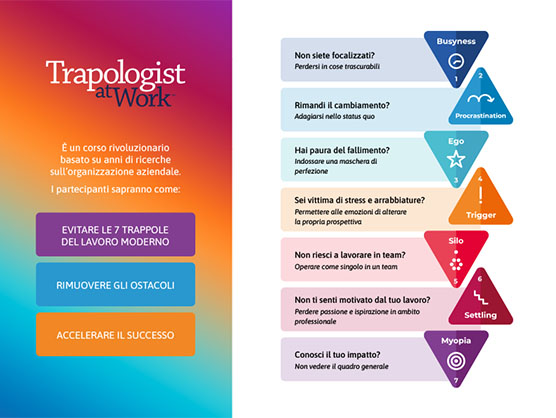 brochure Trapologist at Work - le 7 trappole